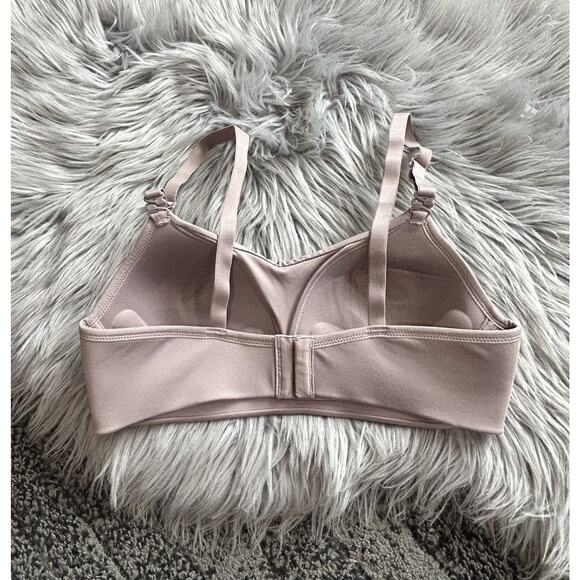 Warners Elastane Bra 34B‎ Simply Perfect Smoothing Wireless Convertible Mauve - Picture 2 of 2